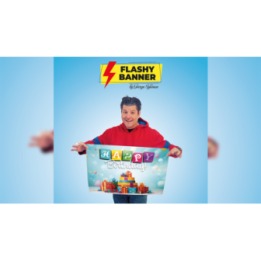 FLASHY BANNER (HAPPY BIRTHDAY) by George Iglesias & Twister Magic