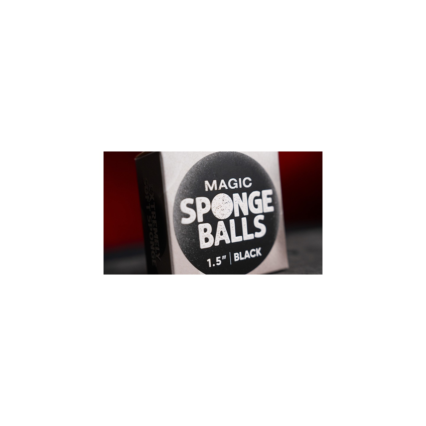 Magic Sponge Balls 50PK BLACK 1.5" by Murphy's Magic