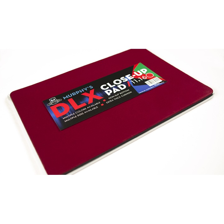 Deluxe Close-Up Pad 11X16 (Red) by Murphy's Magic Supplies
