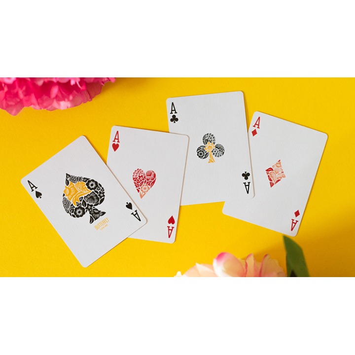 Butterfly Seasons Marked Playing Cards (Summer) by Ondrej Psenicka