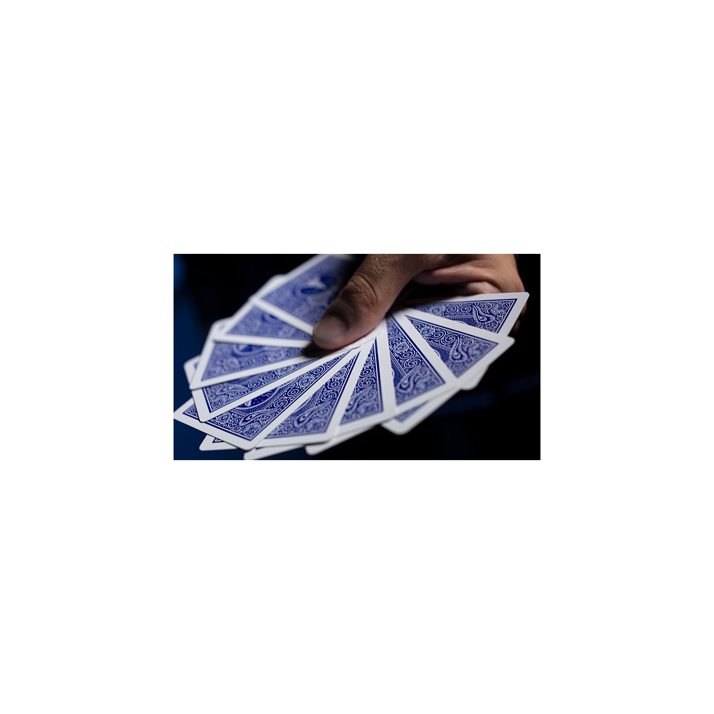 GT Speedreader Marked Deck Standard Version (Bicycle 809 Mandolin Blue) plus Online effect