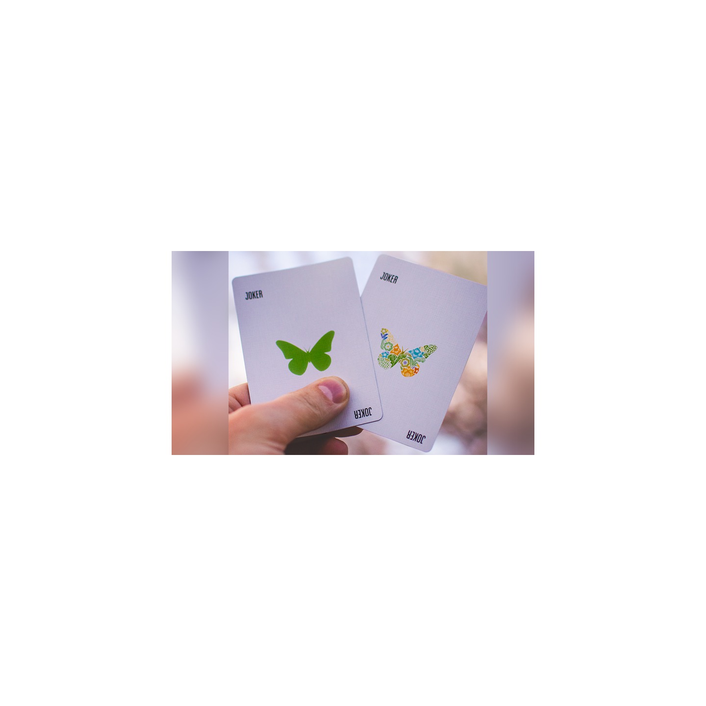 Butterfly Seasons Playing Cards Marked (Spring) by Ondrej Psenicka