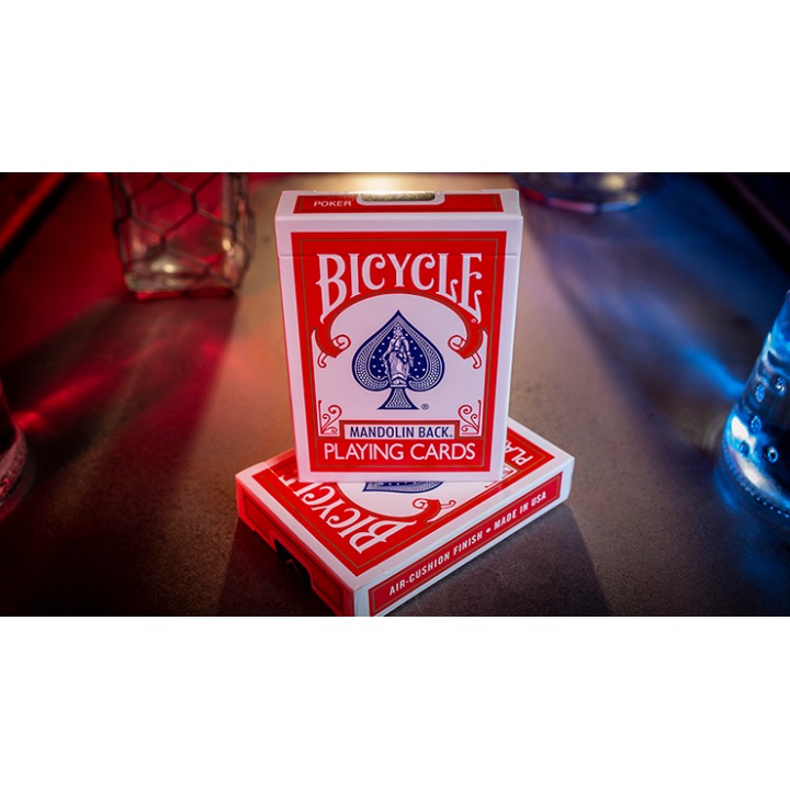 GT Speedreader Marked Deck Standard Version (Bicycle 809 Mandolin Red) Plus Online Effect