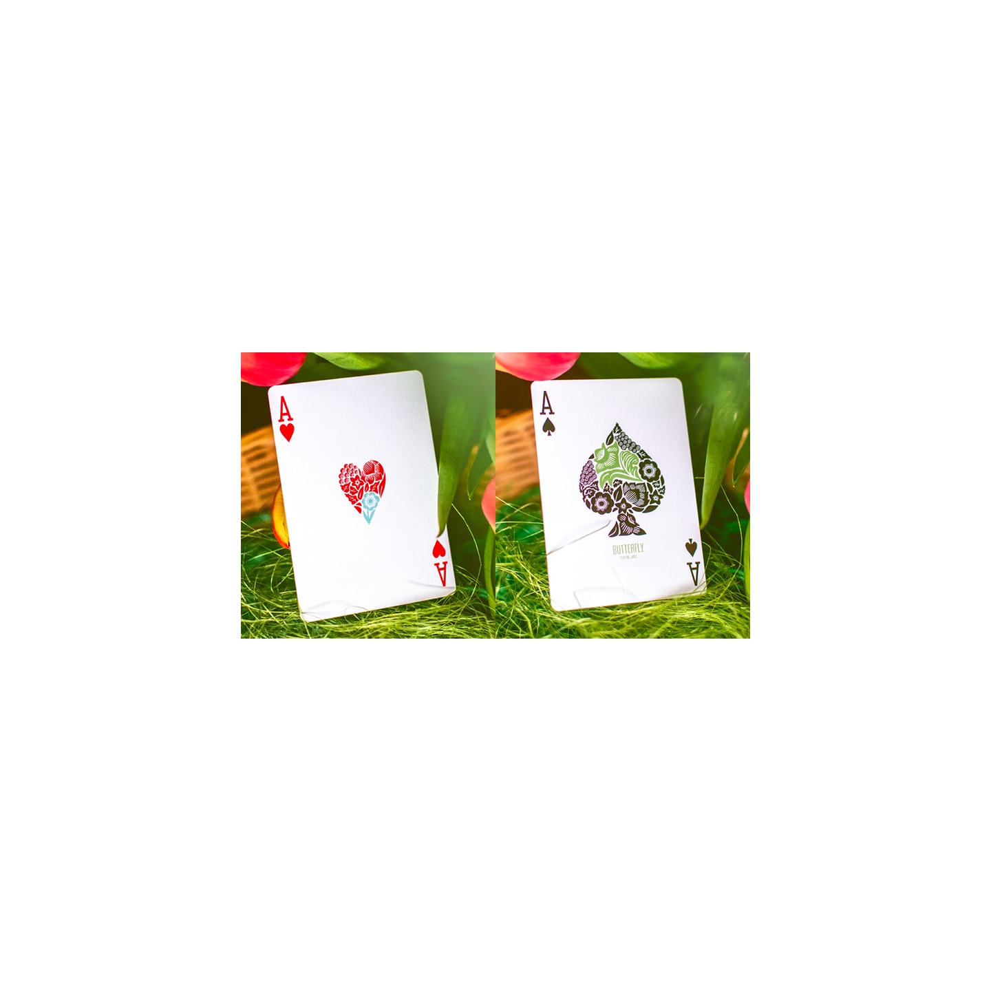 Butterfly Seasons Playing Cards Marked (Spring) by Ondrej Psenicka
