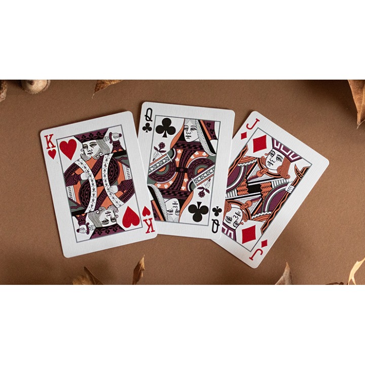 Butterfly Seasons Marked Playing Cards (Fall) by Ondrej Psenicka