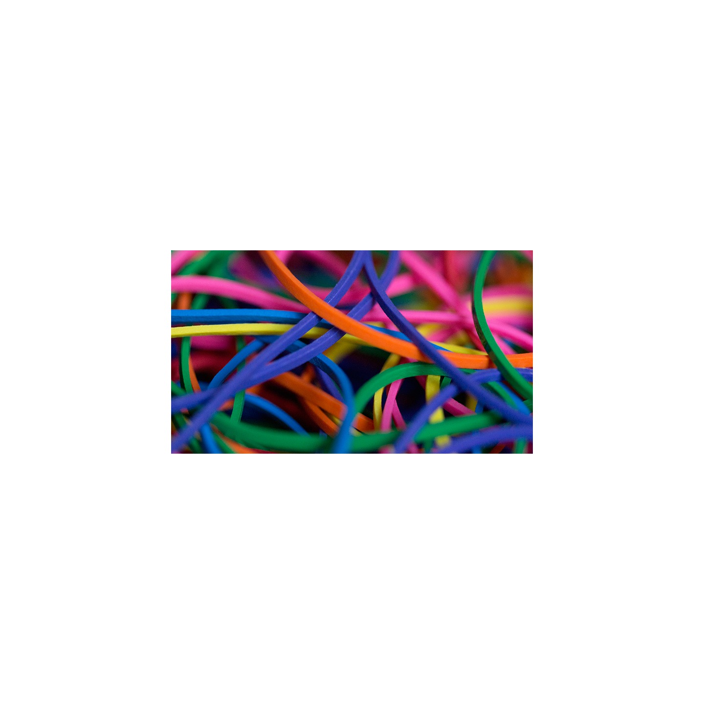 Joe Rindfleisch's SIZE 16 Rainbow Rubber Bands (Combo Pack)
