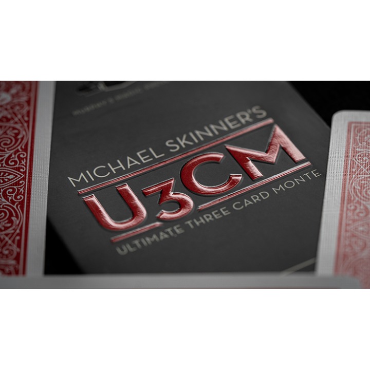 Michael Skinner's Ultimate 3 Card Monte (Red) by Murphy's Magic Supplies Inc.