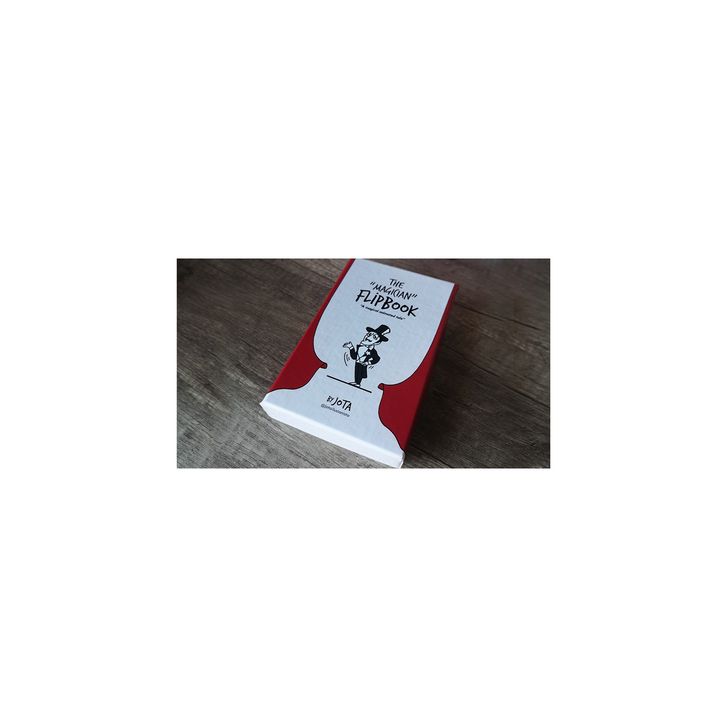 FLIP BOOK MAGICIAN (Gimmick and Online Instructions) by JOTA