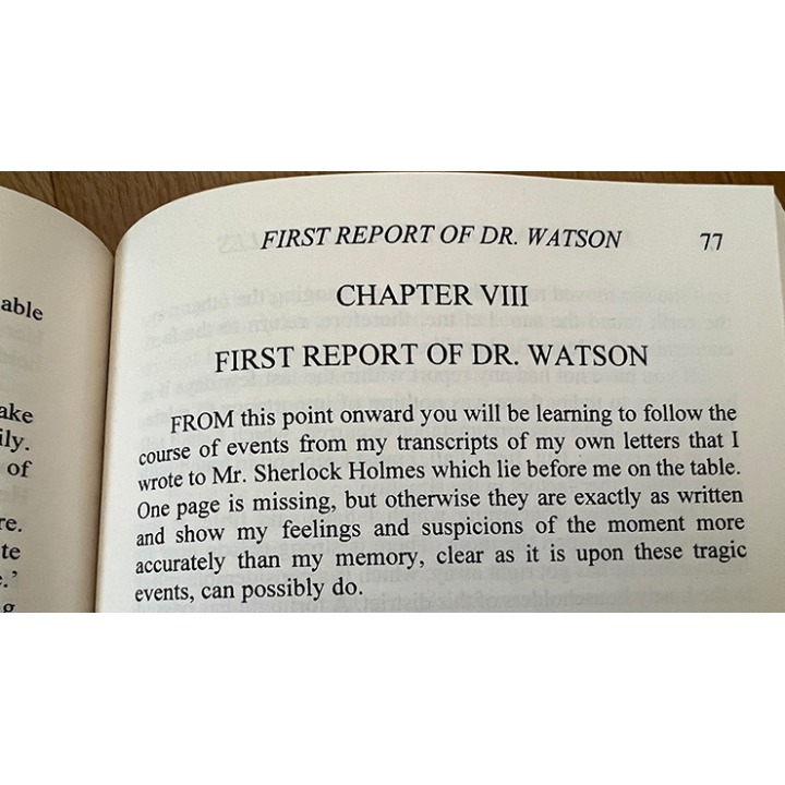 Facsimile (The Hound of the Baskervilles) by Michael Daniels