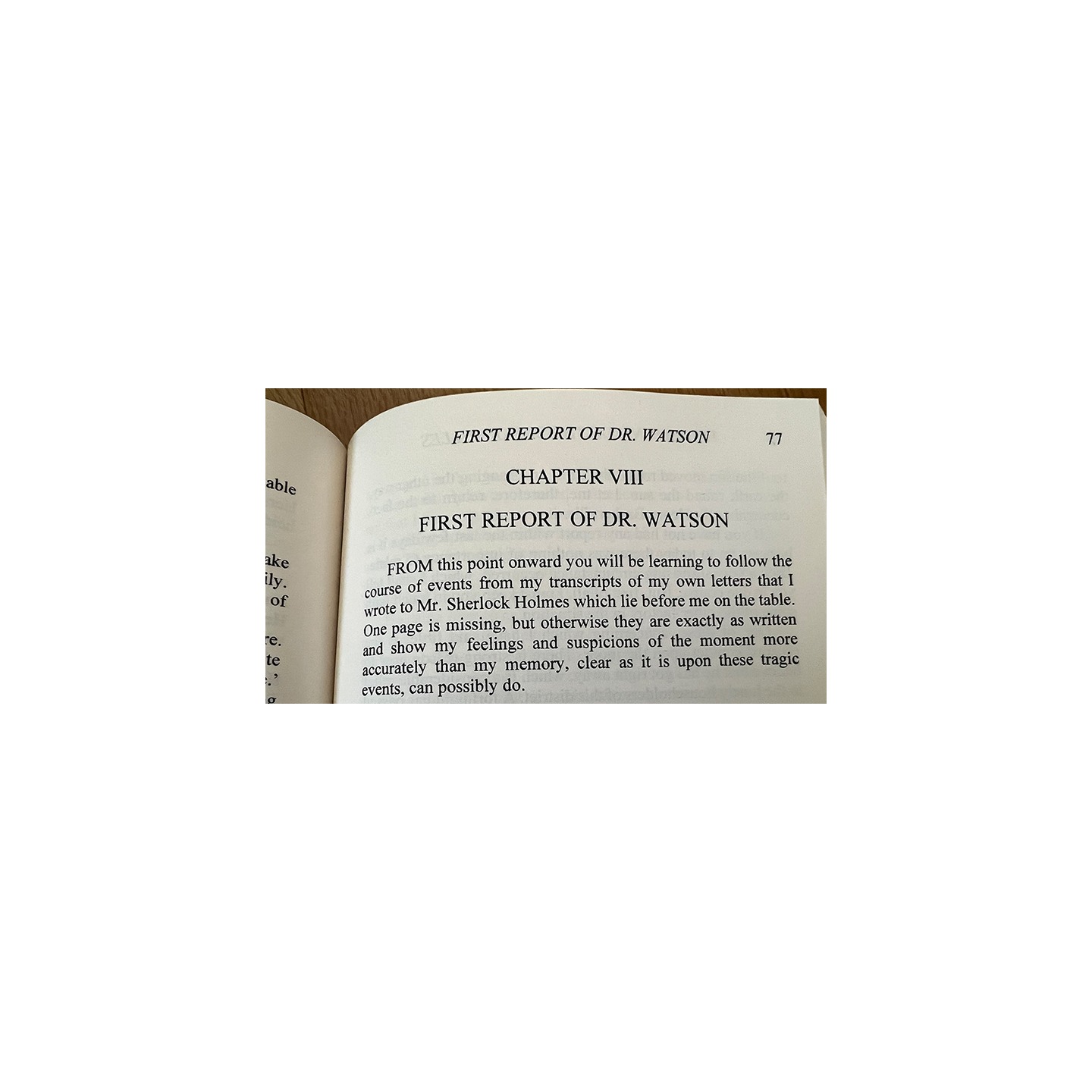 Facsimile (The Hound of the Baskervilles) by Michael Daniels