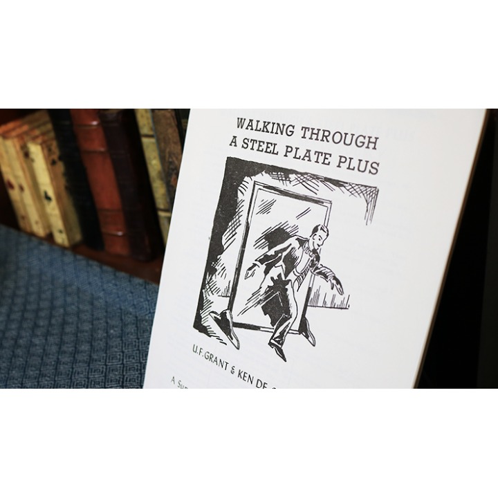 Walking Through a Steel Plate PLUS by U.F. Grant & Ken de Courcy - Book