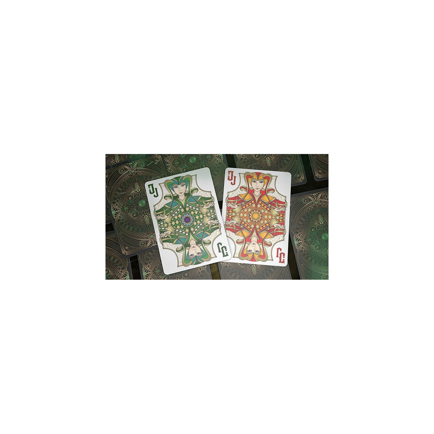 Bicycle Jade Playing Cards by Gambler's Warehouse
