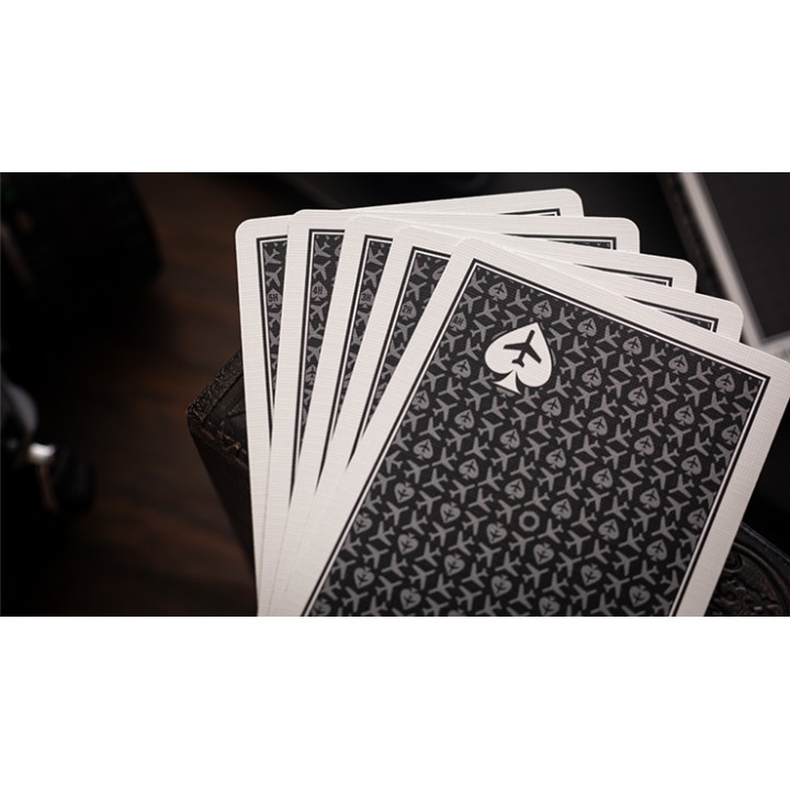 Lounge Edition Marked (Tarmac Black) by Jetsetter Playing Cards