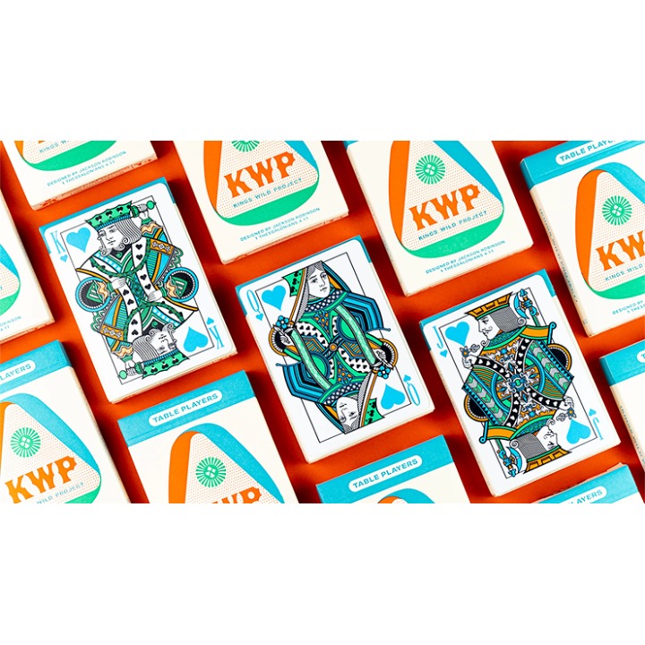 Limited No.13 Table Players Vol.22 Playing Cards by Kings Wild Project
