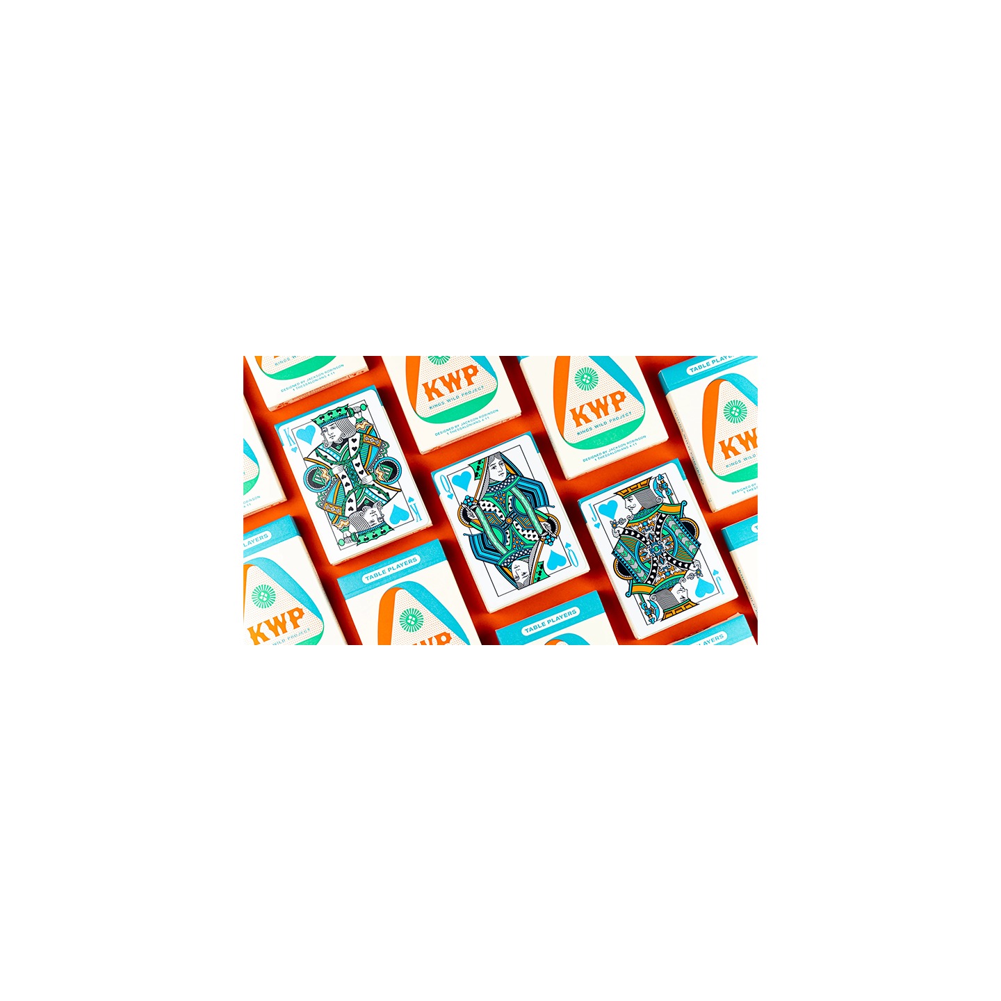 Limited No.13 Table Players Vol.22 Playing Cards by Kings Wild Project