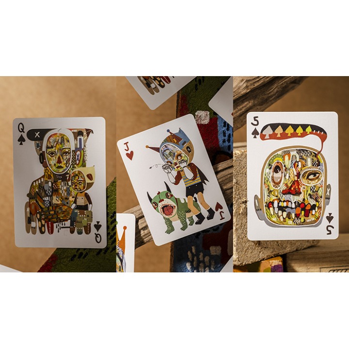 Bicycle Reen Barrera Muscle Land Playing Cards