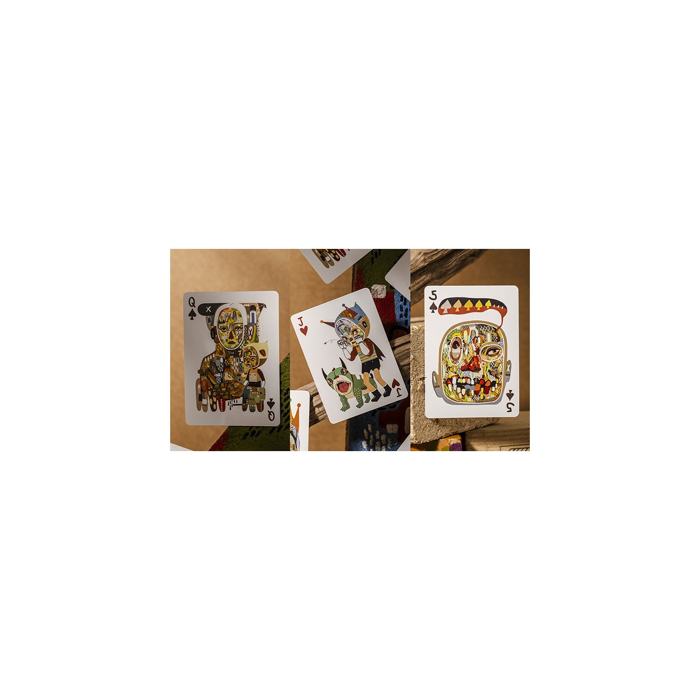 Bicycle Reen Barrera Muscle Land Playing Cards