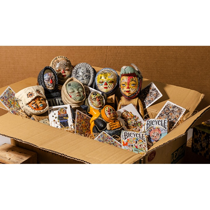 Bicycle Reen Barrera Muscle Land Playing Cards