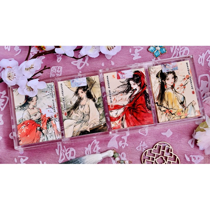 Four Beauties (XiShi) Playing Cards