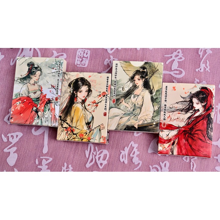 Four Beauties (YangYuhuan) Playing Cards