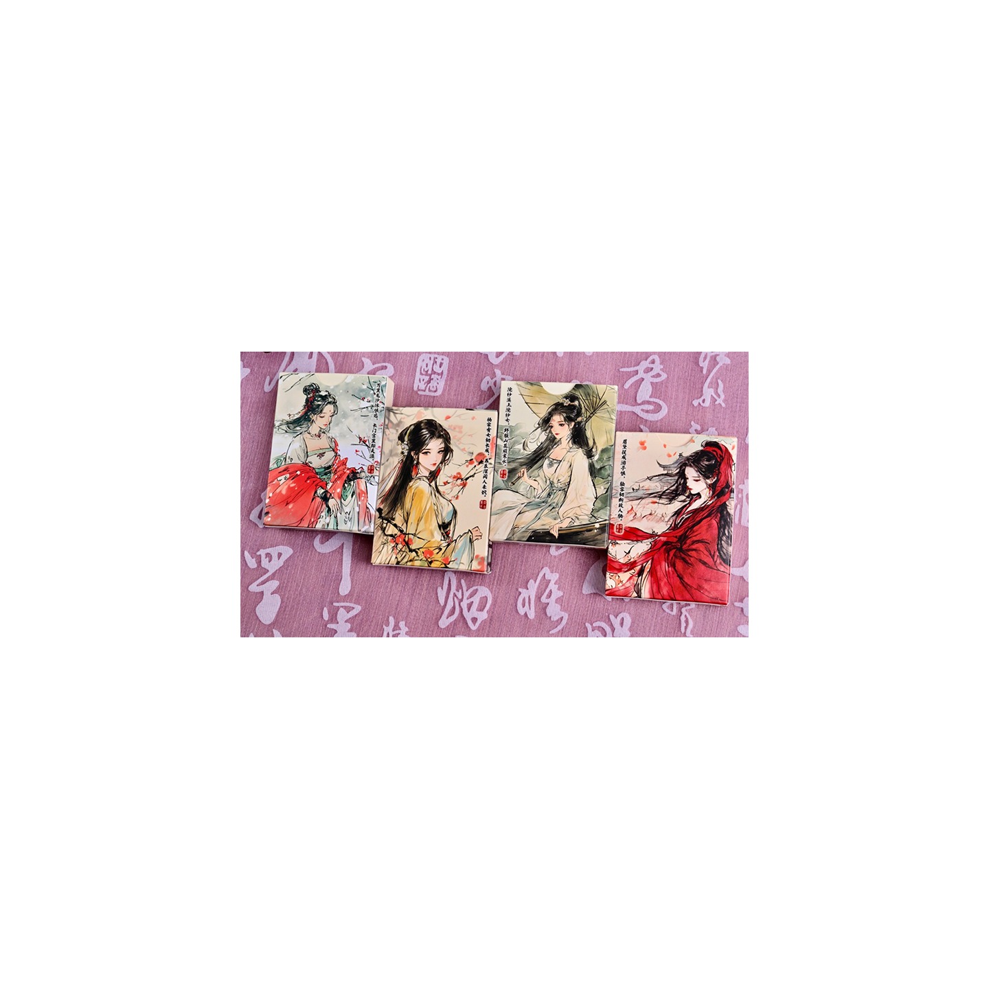 Four Beauties (YangYuhuan) Playing Cards