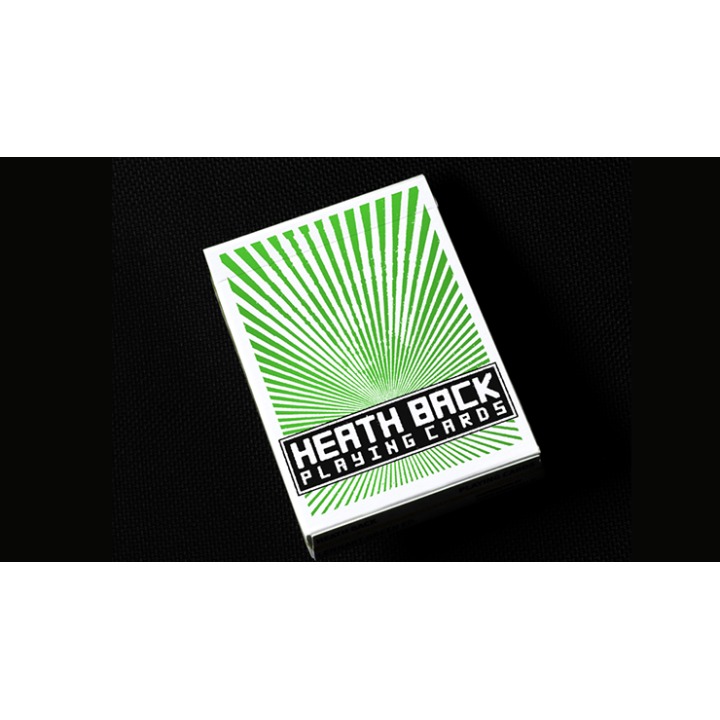 HEATH BACK PLAYING CARDS - LENNART GREEN EDITION Playing Cards