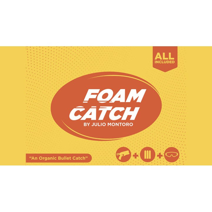 Foam Catch (Gimmicks and Online Instructions) by Julio Montoro