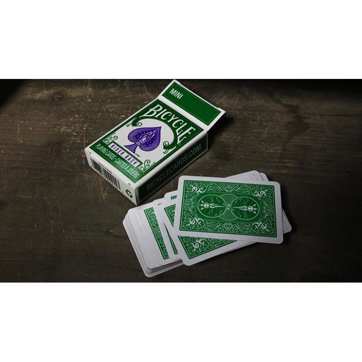 Mini Bicycle Cards (Green)