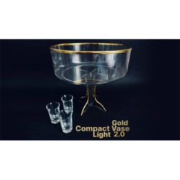 Compact Vase Light GOLD by Victor Voitko
