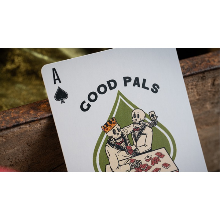 Chancers V3 Green (Marked) Playing Cards by Good Pals