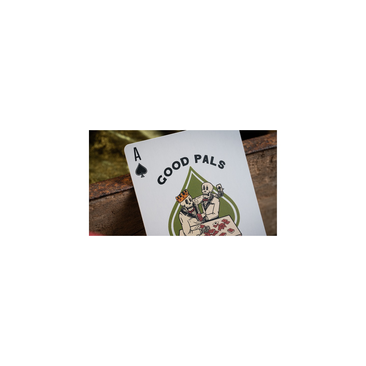 Chancers V3 Green (Marked) Playing Cards by Good Pals