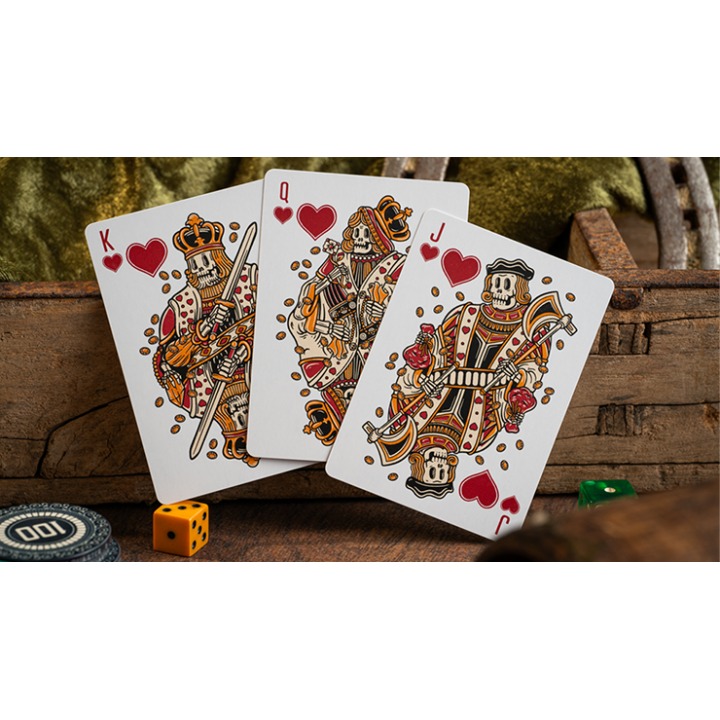 Chancers V3 Green (Marked) Playing Cards by Good Pals