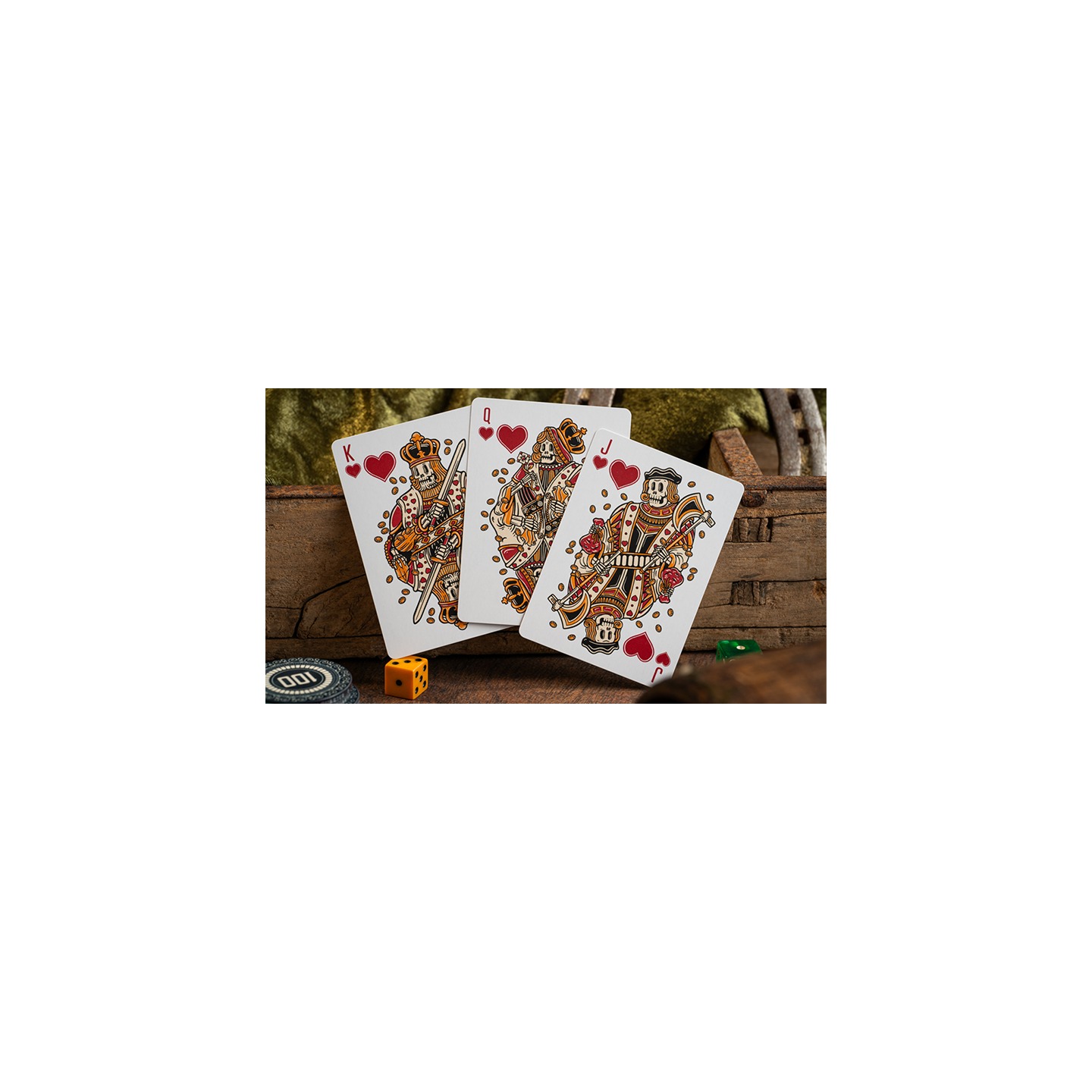 Chancers V3 Green (Marked) Playing Cards by Good Pals