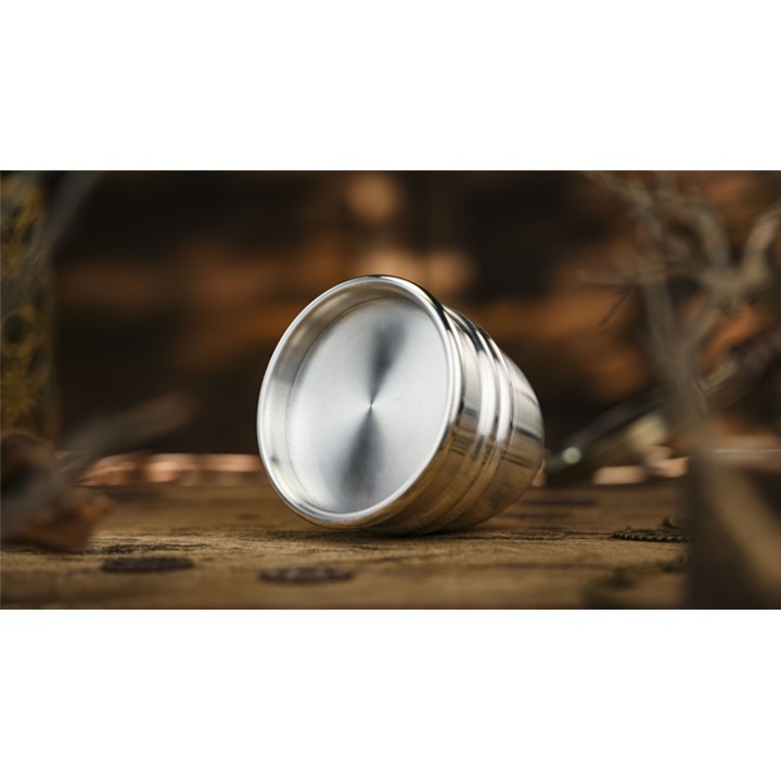 Aluminum Alloy Cups and Balls Matching Solid Cup by TCC Magic