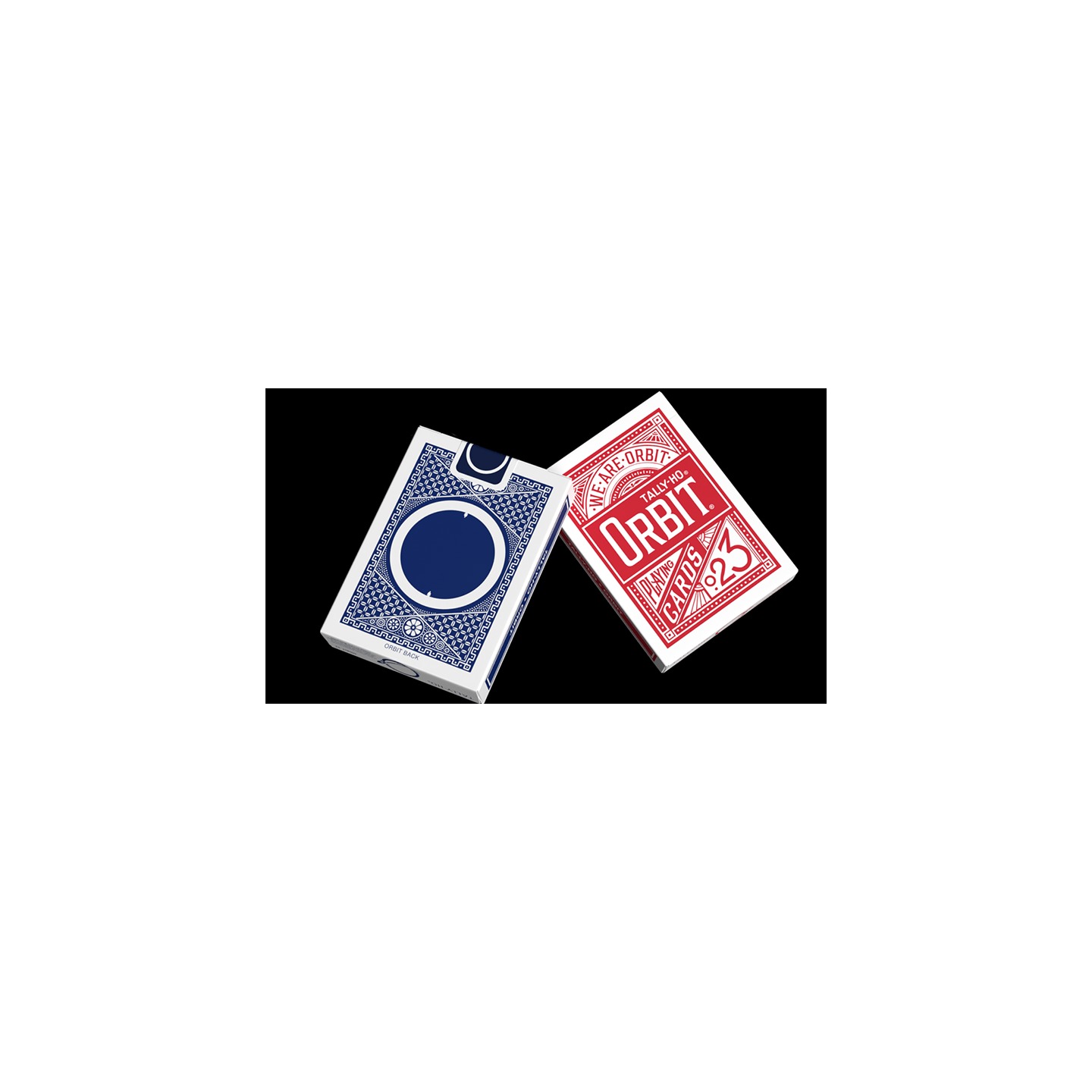 Orbit Tally Ho Circle Back (Red) Playing Cards