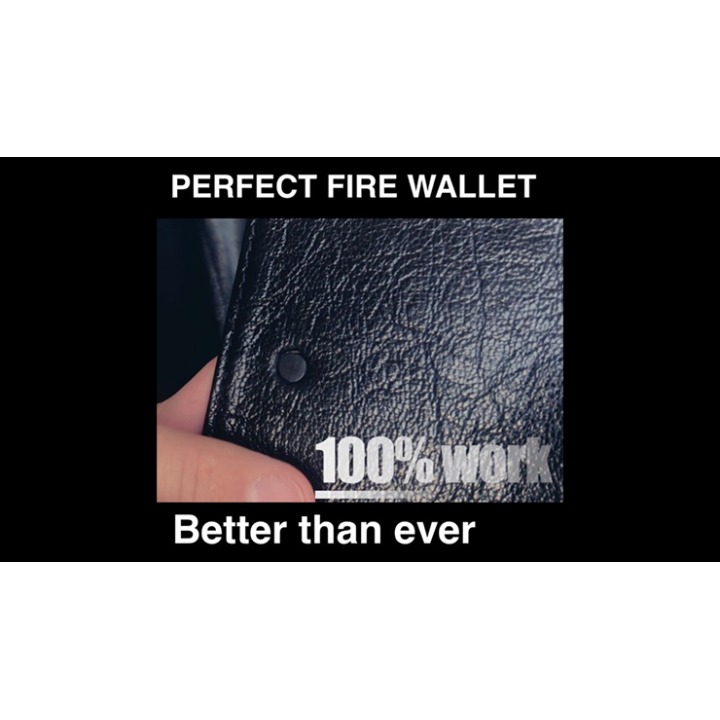Perfect Fire Wallet by Victor Voitko