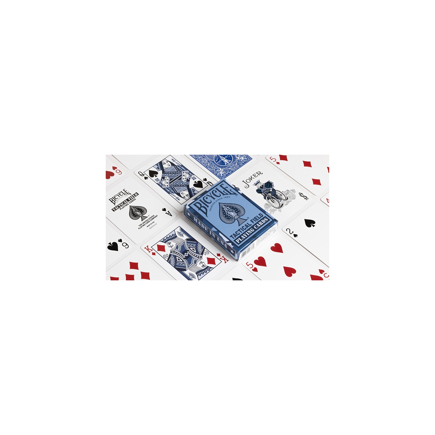 Bicycle Tactical Field (Navy) Playing Cards by US Playing Card Co