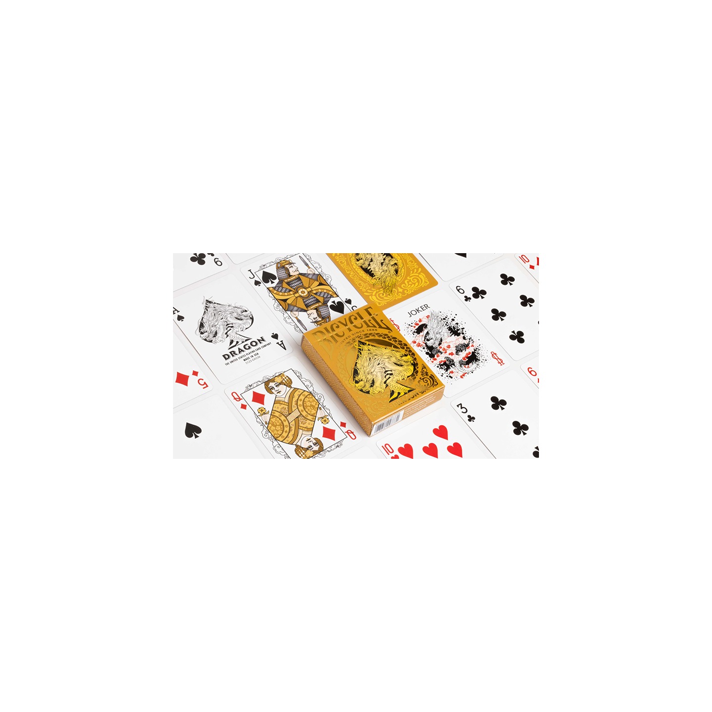 Bicycle Gold Dragon Playing Cards by US Playing Card Co
