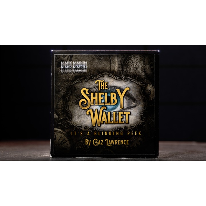 Shelby Wallet (Gimmicks and Online Instructions) by Gaz Lawrence and Mark Mason