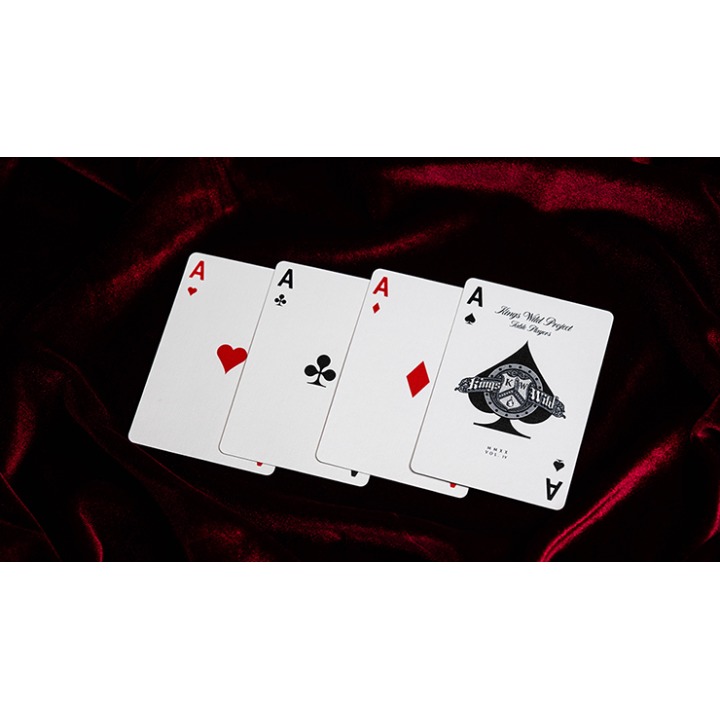 No.13 Table Players Vol. 4 (Cavett) Playing Cards by Kings Wild Project