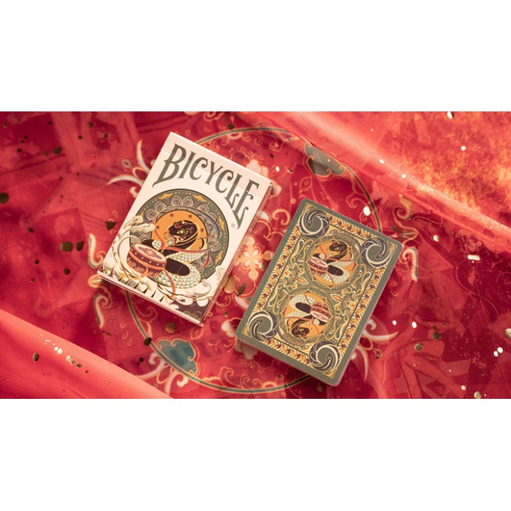 Bicycle Chinese Zodiac (Snake) Playing Cards by US Playing Card Co