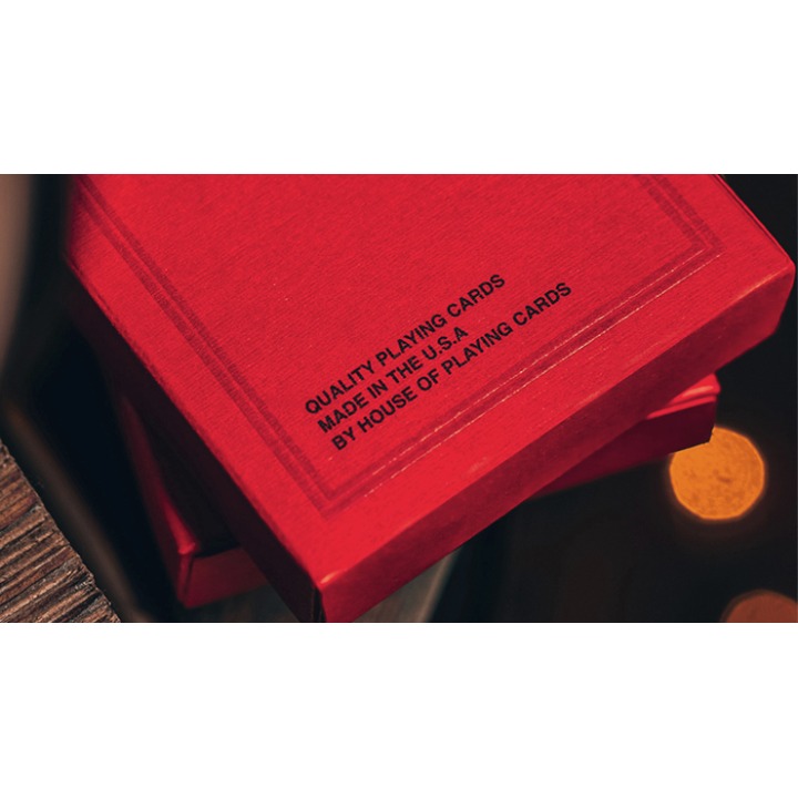 NOC Pro 2021 (Burgundy Red) Playing Cards