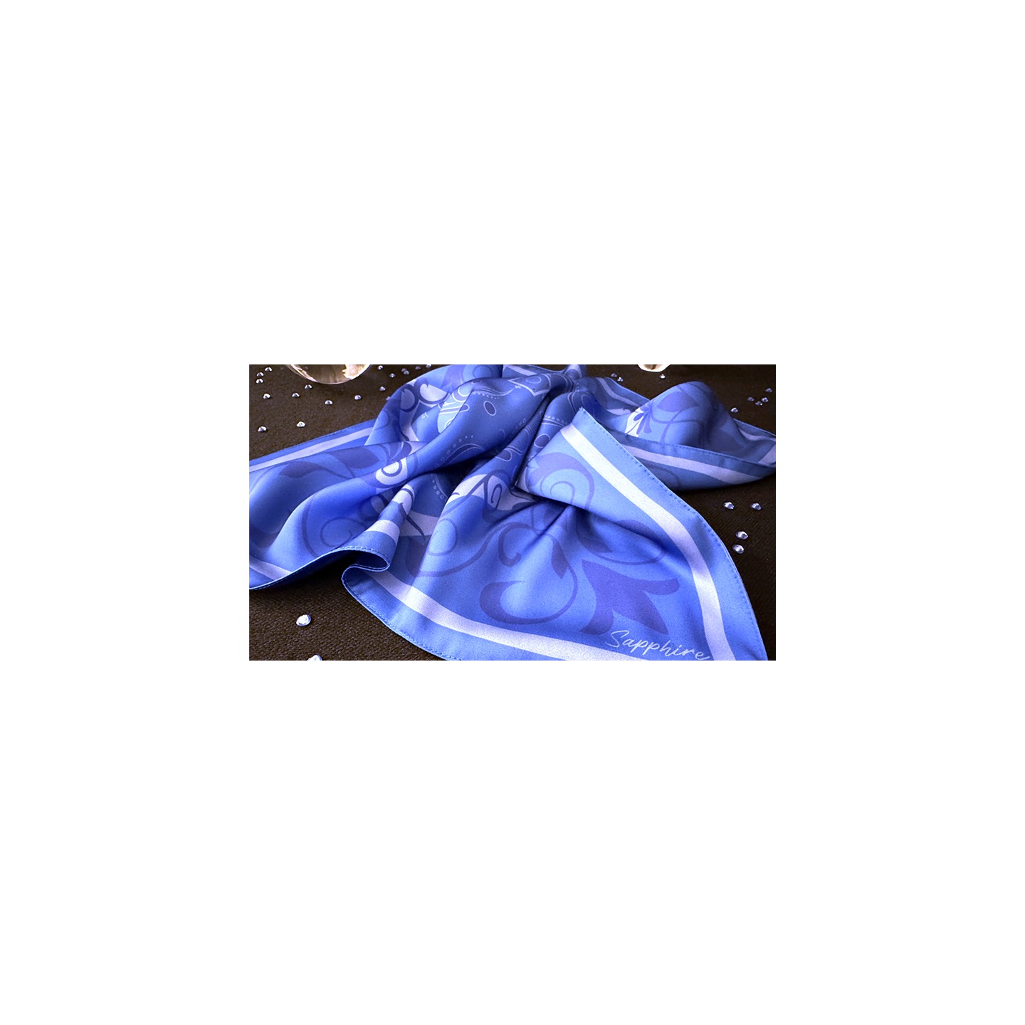 Devil's Bandana V.3 - Precious Stones Collection by Lee Alex (Sapphire Blue)