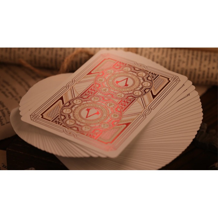 Assassin's Creed Legacy Version 2 Garnet (Hidden Blade Black) Playing Cards