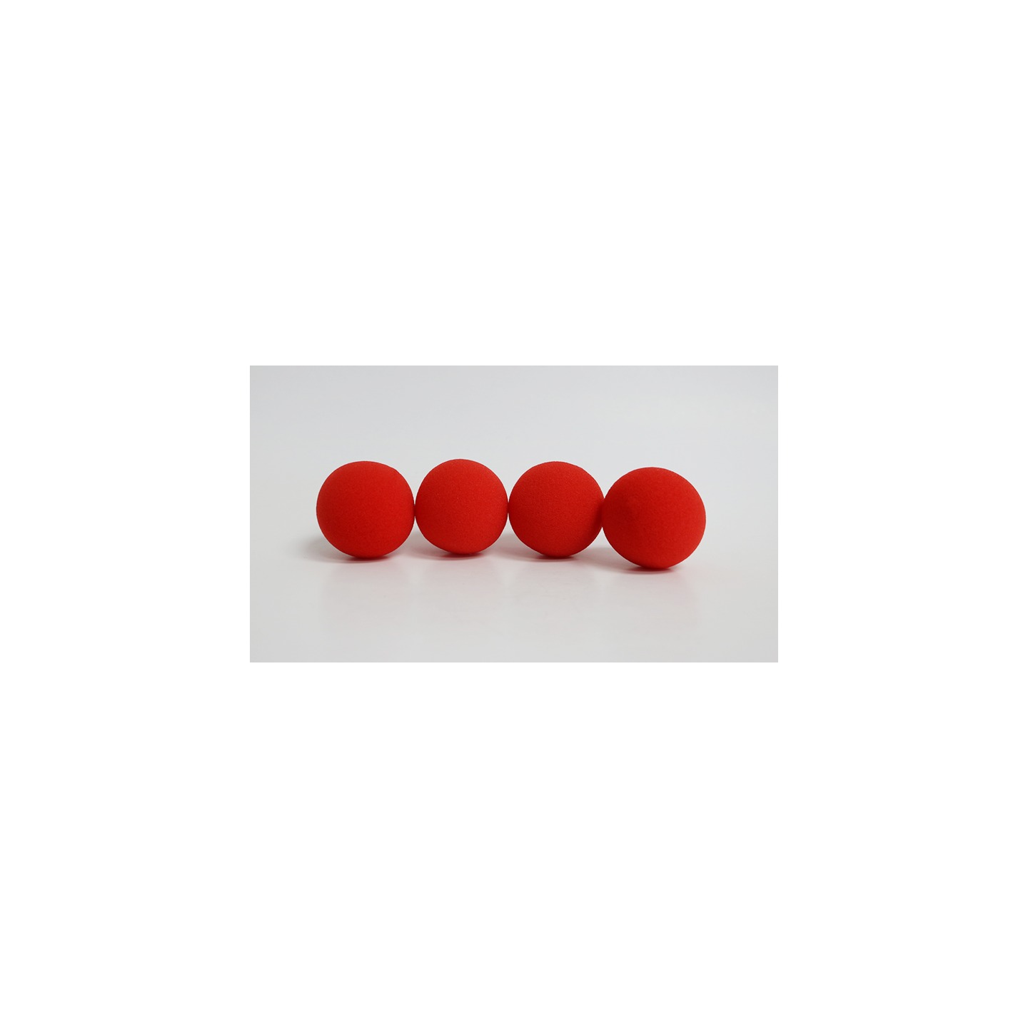 2 inch PRO Sponge Ball (Red) Bag of 4 from Magic by Gosh