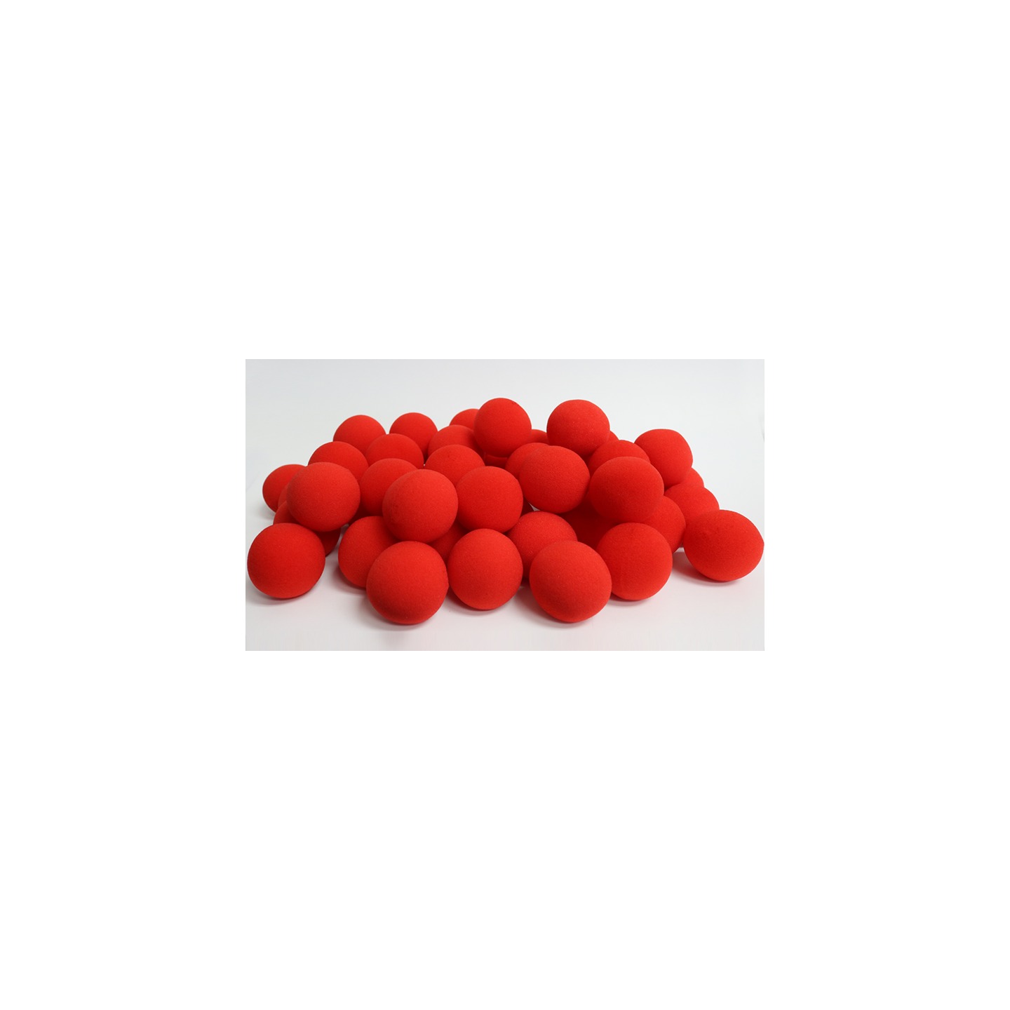 2 inch PRO Sponge Ball (Red) Bag of 50 from Magic by Gosh