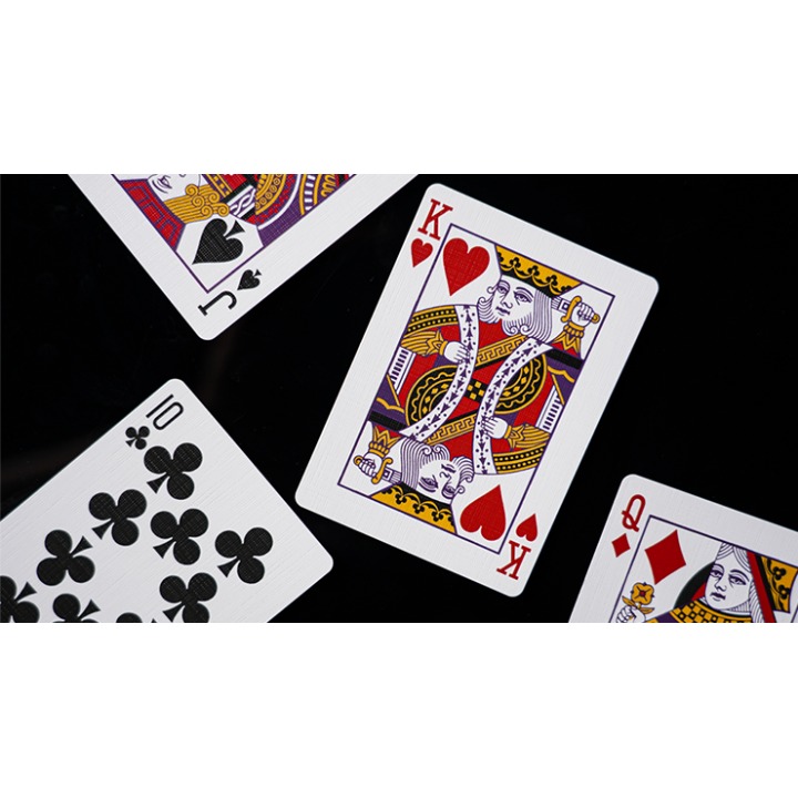 Mr. Black V1 (Red) Playing Cards