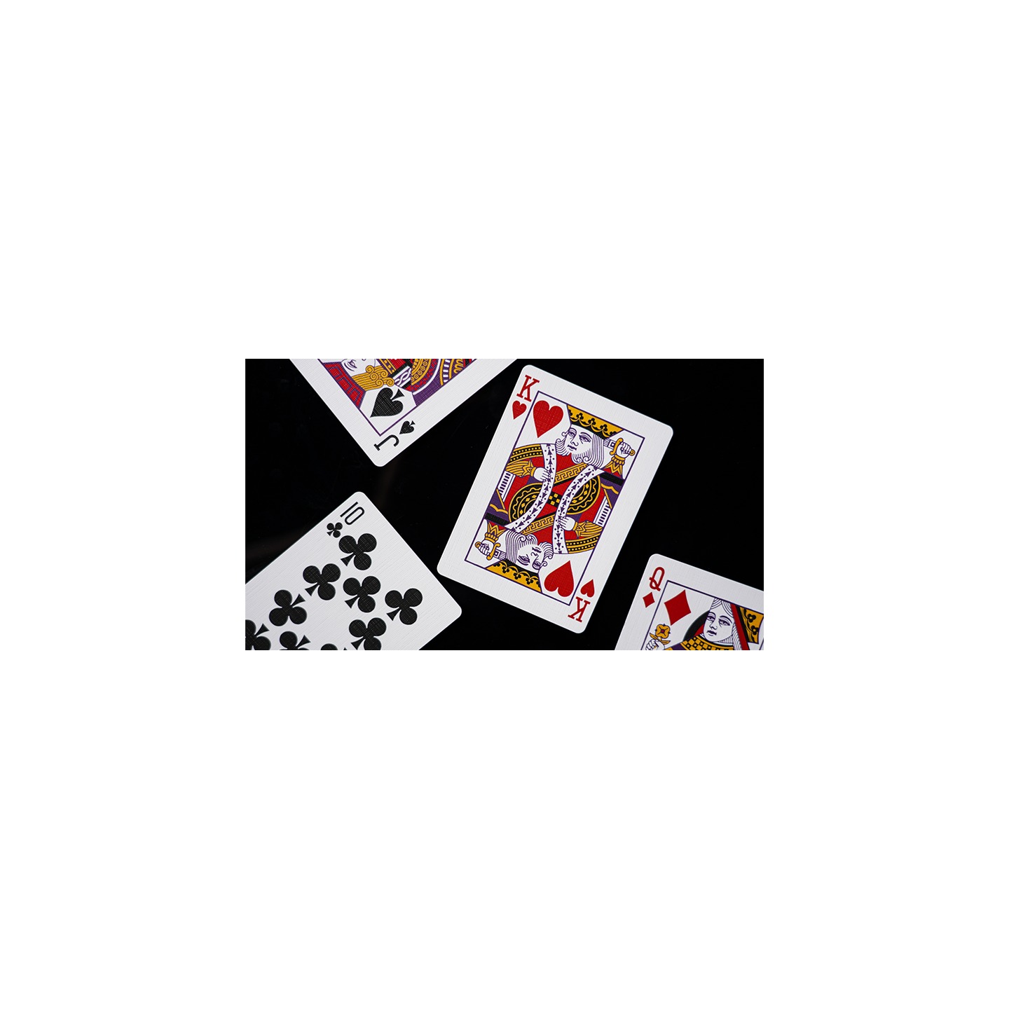 Mr. Black V1 (Red) Playing Cards
