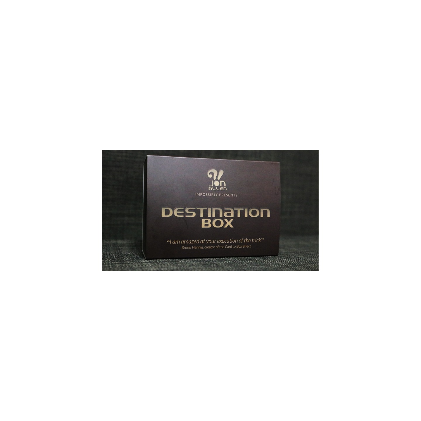 DESTINATION BOX (Gimmicks & Online Instructions) by Jon Allen
