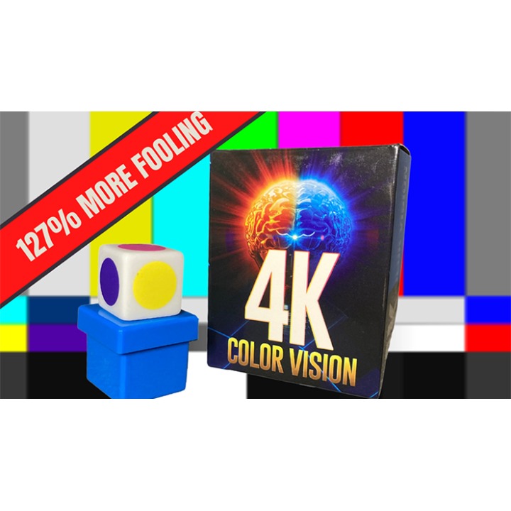 4K Color Vision Box (Gimmicks and Online Instructions) by Magic Firm